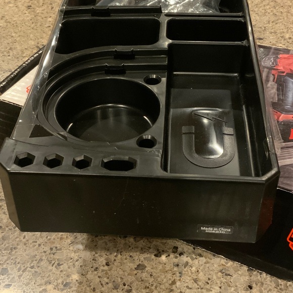 Little Giant Tool Tray - Ladder Accessory - Black and Red - Picture 11 of 12